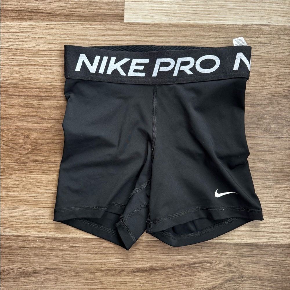 Nike Pro Women’s High Waist 3” Compression Shorts Black Dri-FIT XS